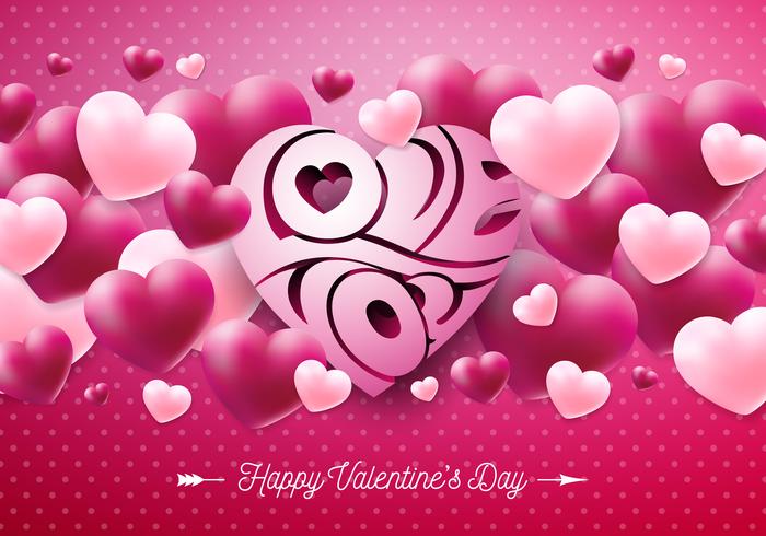 Happy Valentines Day Design  vector