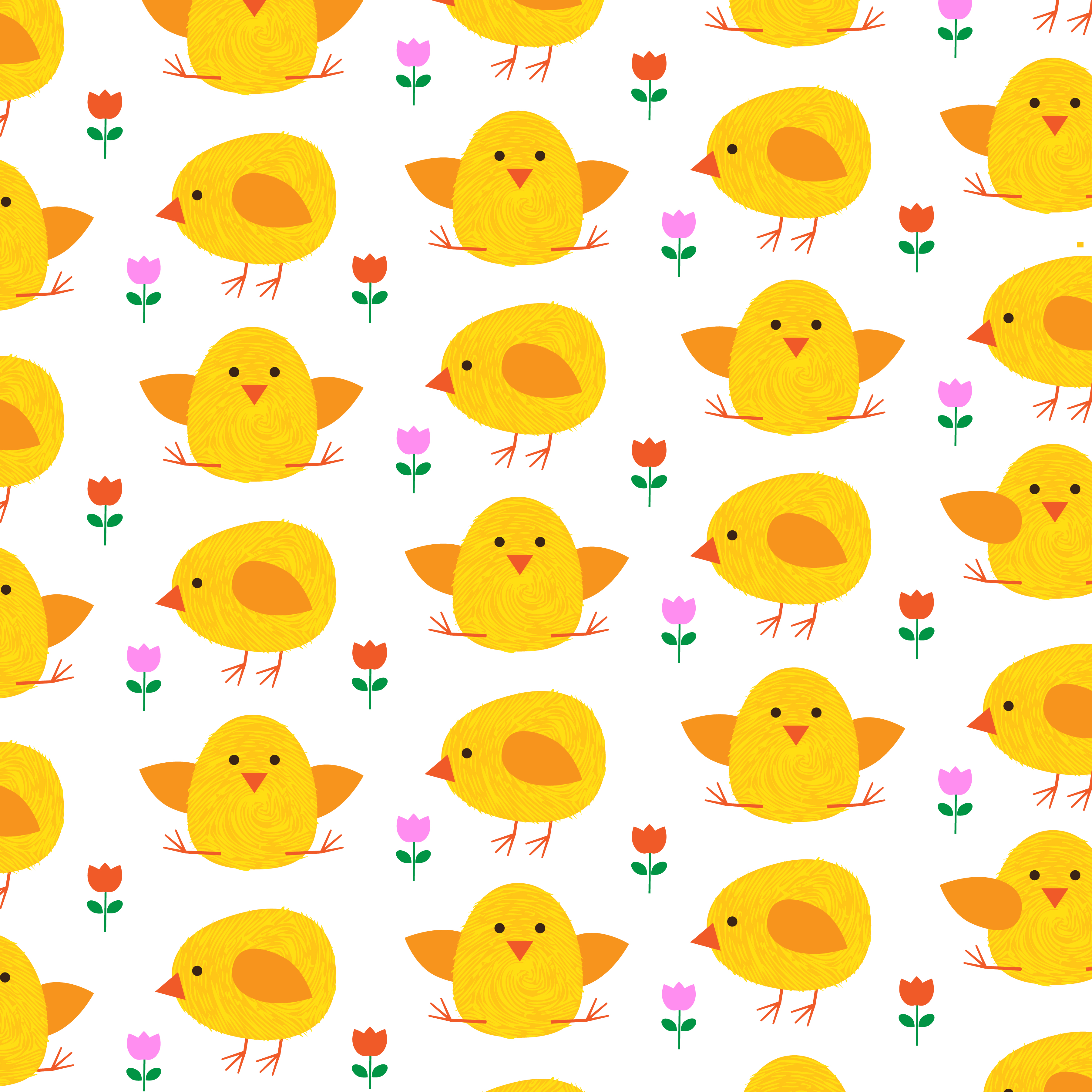 easter-chick-pattern-on-white-333998-download-free-vectors-clipart