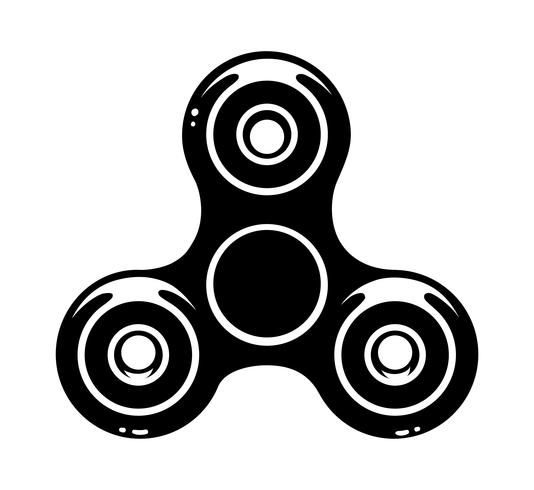 Spinner Isolated vector