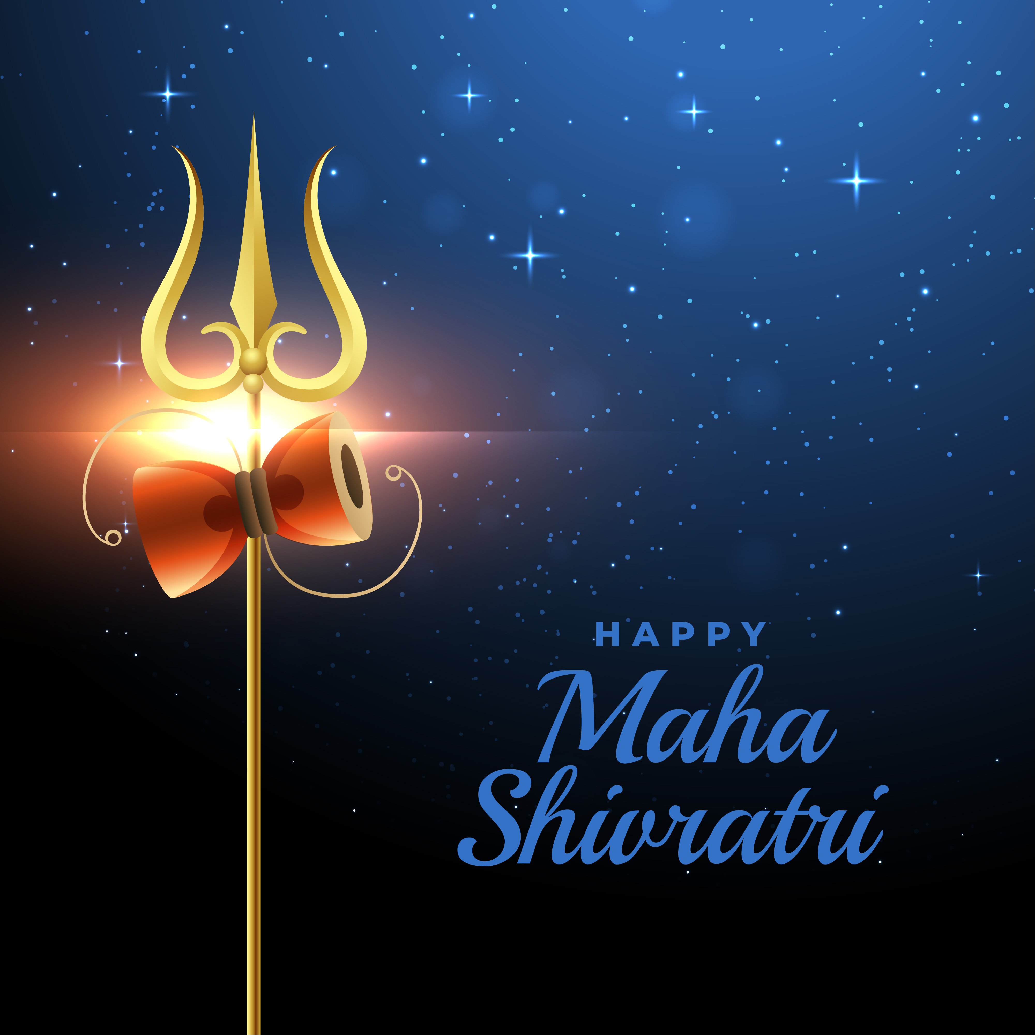 happy maha shivratri festival greeting Download Free Vector Art