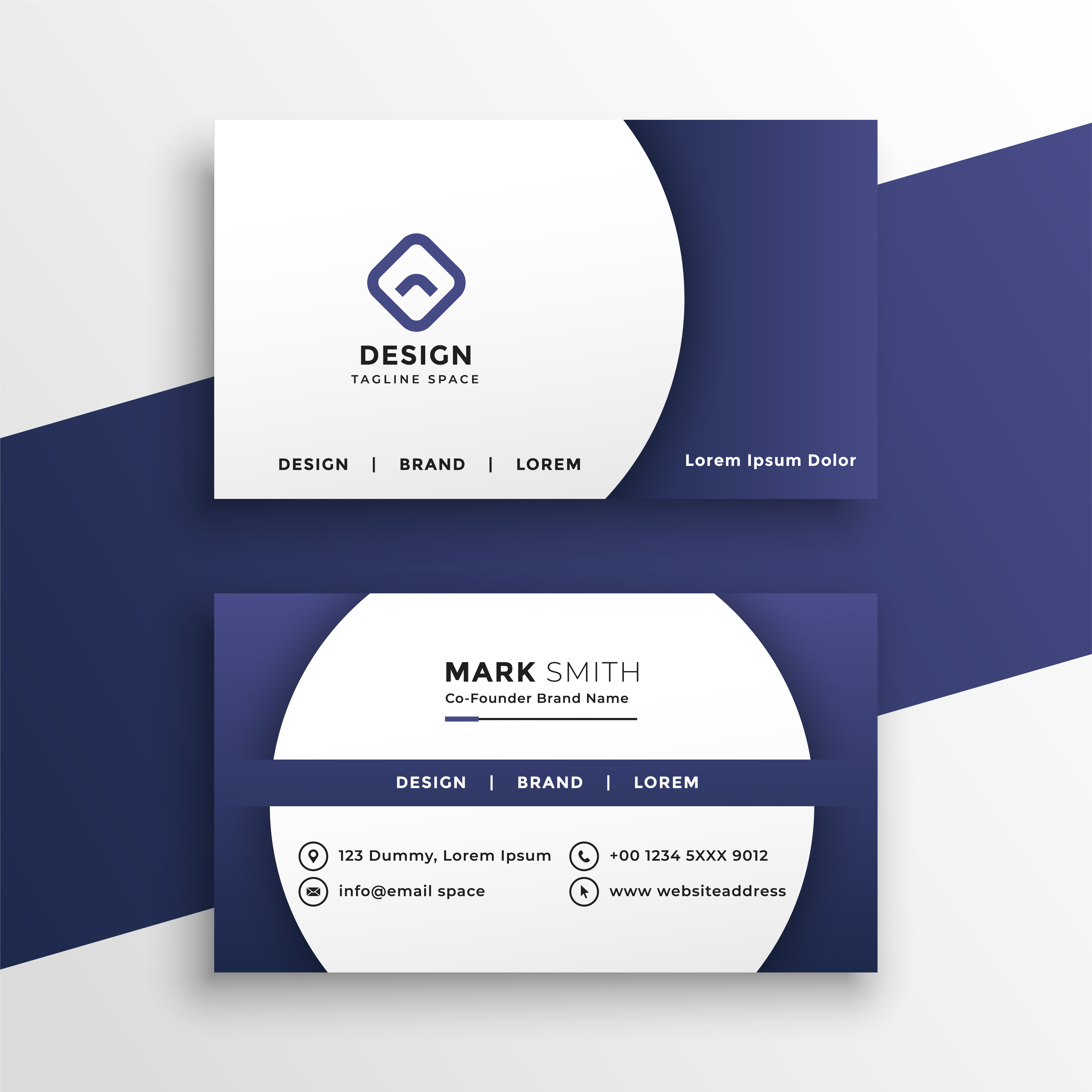 powerpoint presentation card template