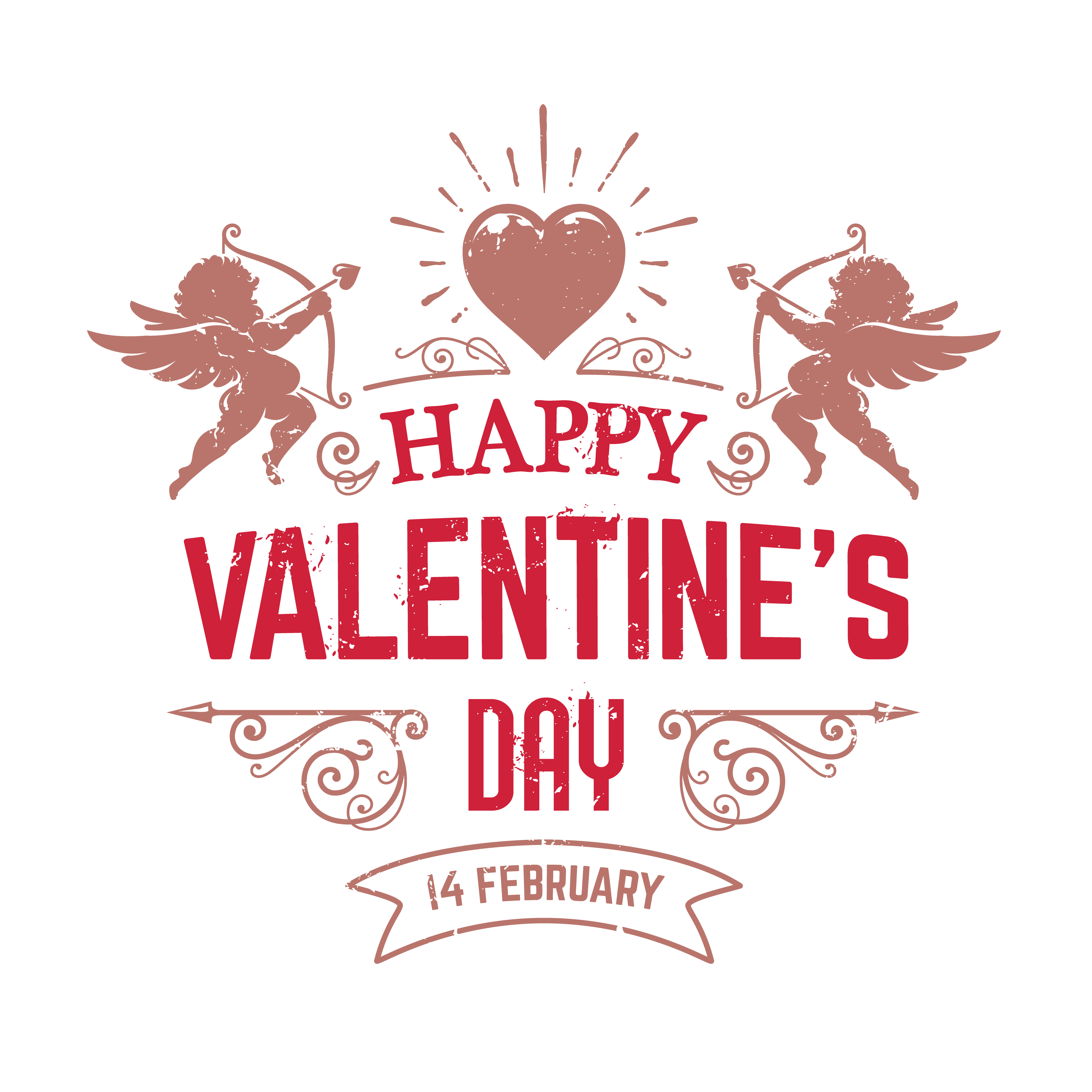 Download Valentine Card 334220 Vector Art at Vecteezy
