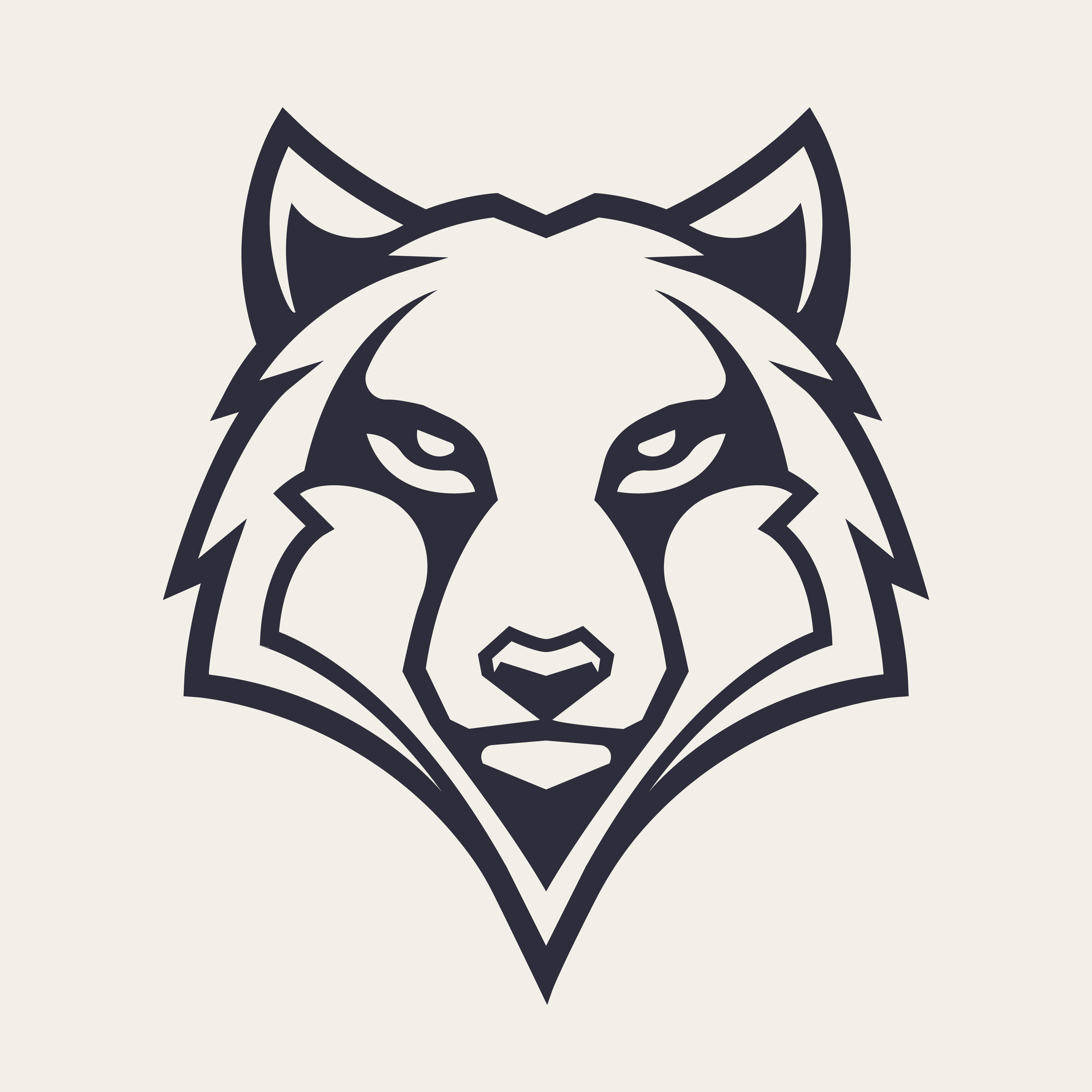 Wolf Mascot Vector Icon 334455 Vector Art At Vecteezy