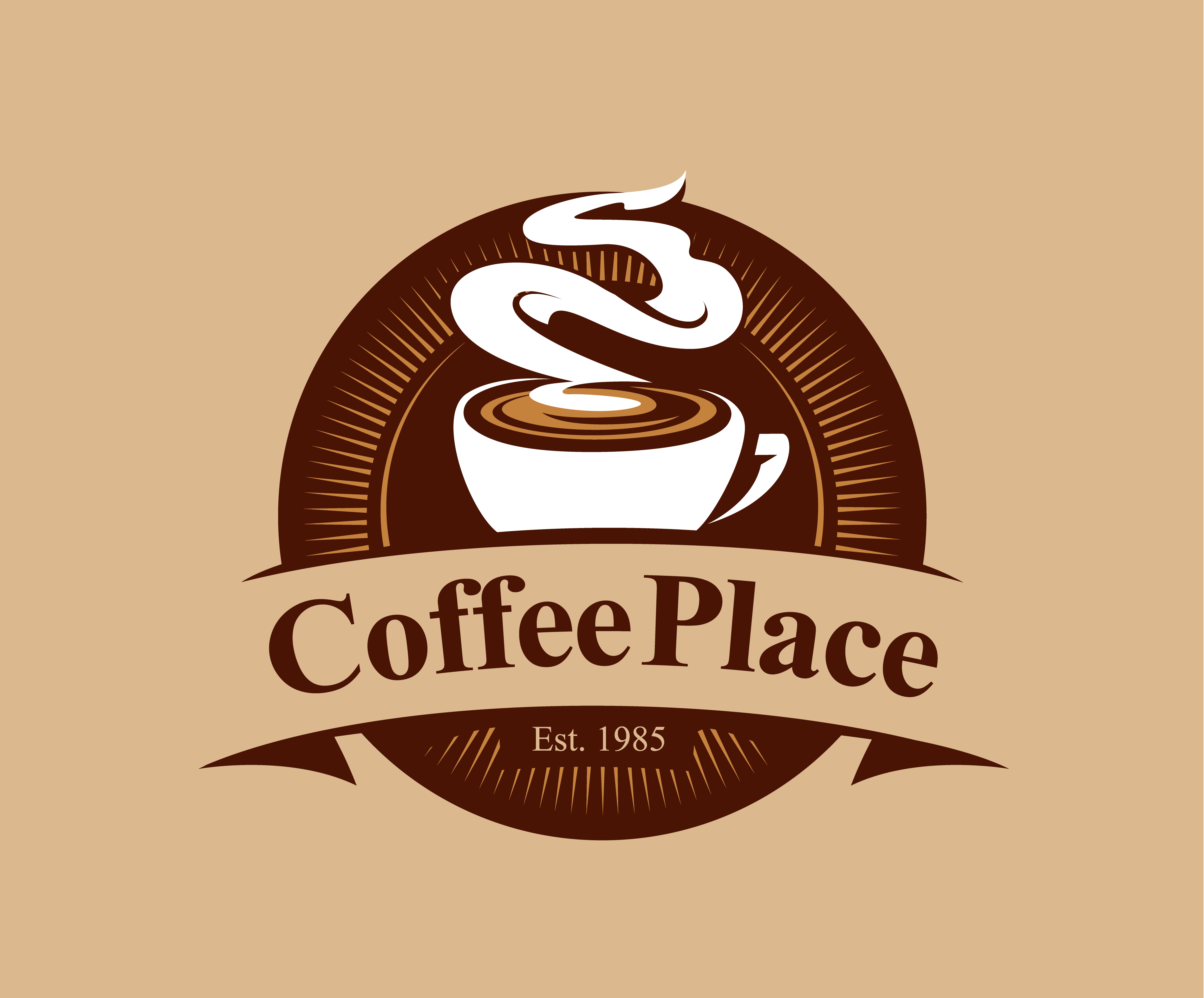 Download Coffee Place Logo - Download Free Vectors, Clipart ...