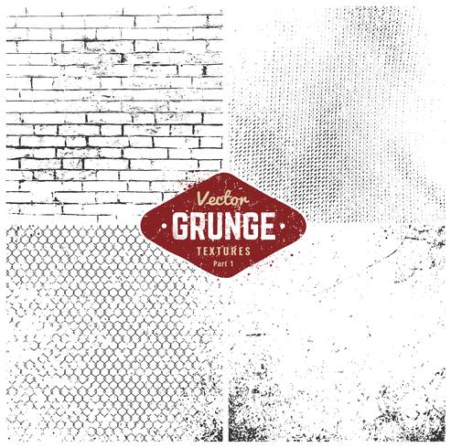 Grunge Textures Set vector