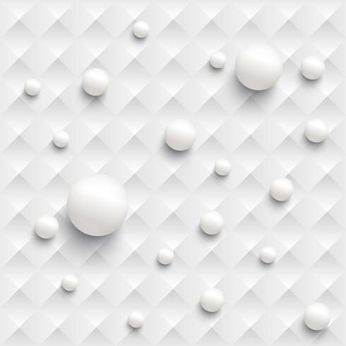 Colorful abstract background with balls and lines for advertising, vector illustration