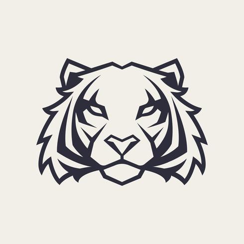 Tiger Vector Mascot