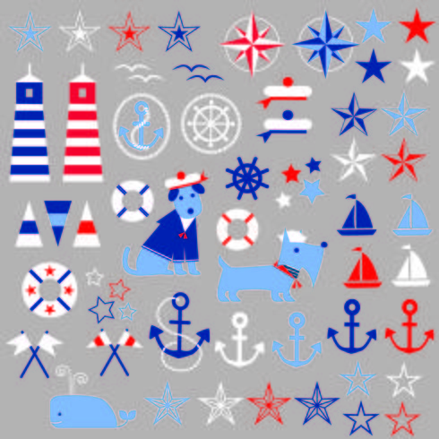 nautical clipart vector