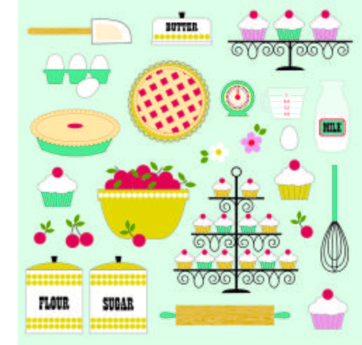 baking clipart	 vector