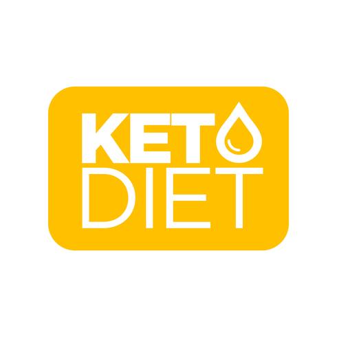 Keto Diet icon vector