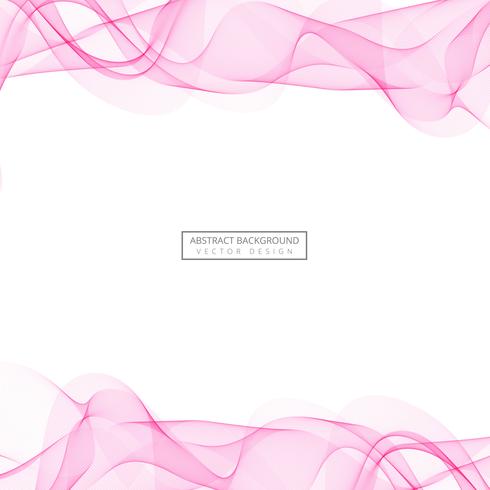 Abstract creative smoke wave background vector