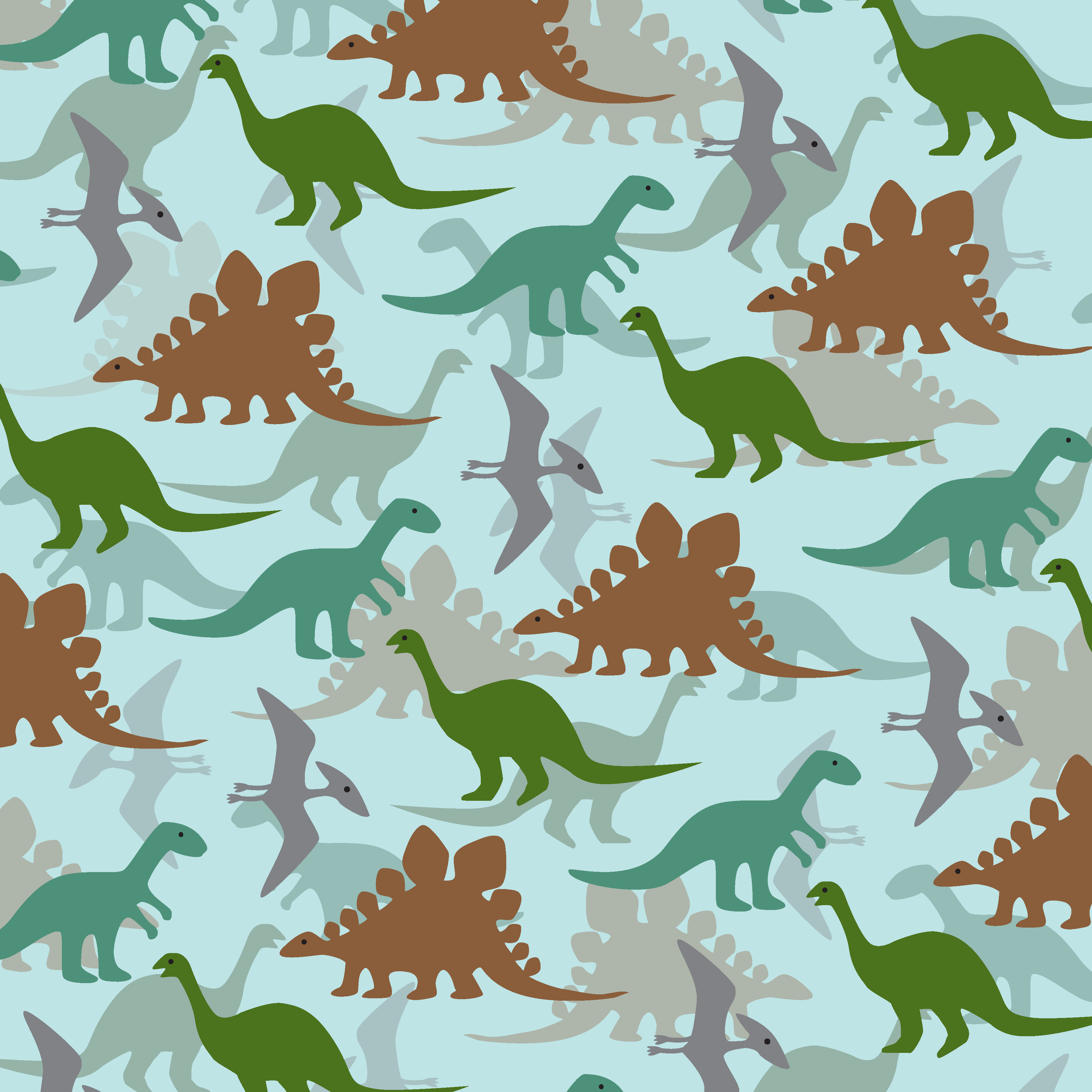layered dinosaur pattern on blue background 335247 Vector Art at Vecteezy