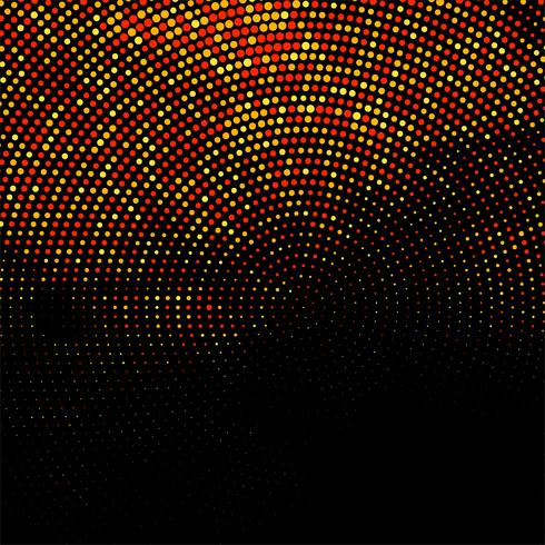 Background of spots colorful halftone vector