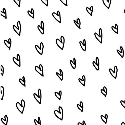 Hearts texture. vector