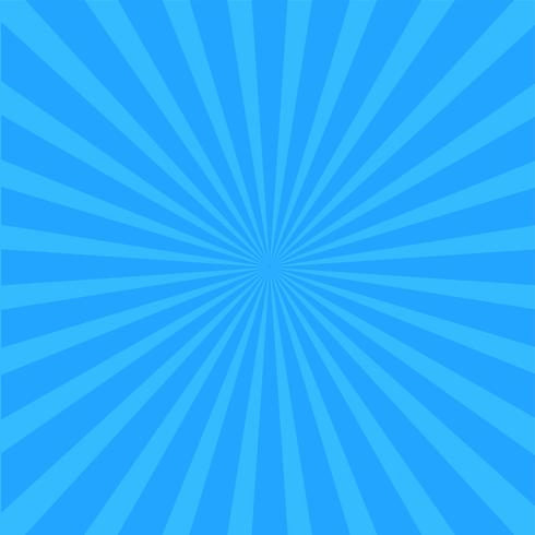 Fondo de rayos azules brillantes. vector