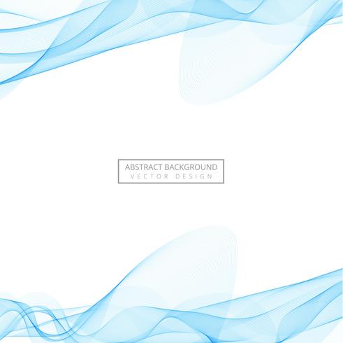 Abstract creative smoke wave background vector