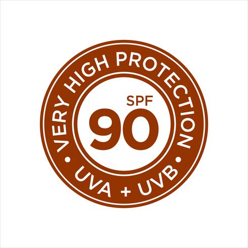 UV, protección solar, Total Block SPF 90 vector