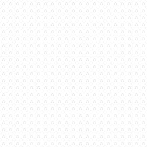 Squares and circles white and gray grid. vector