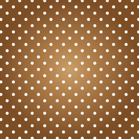 Bronw background with white dots.  vector