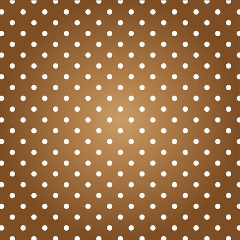 Bronw background with white dots.  vector