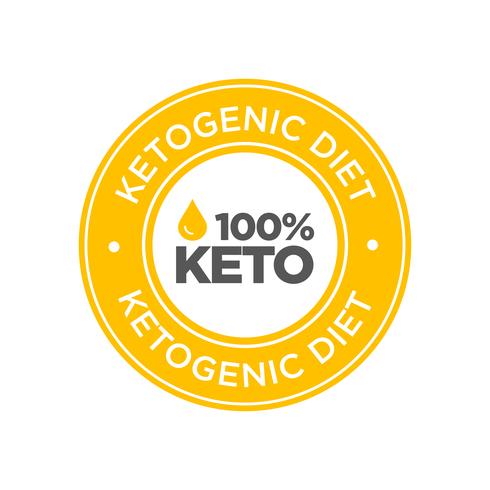 Keto Diet icon vector