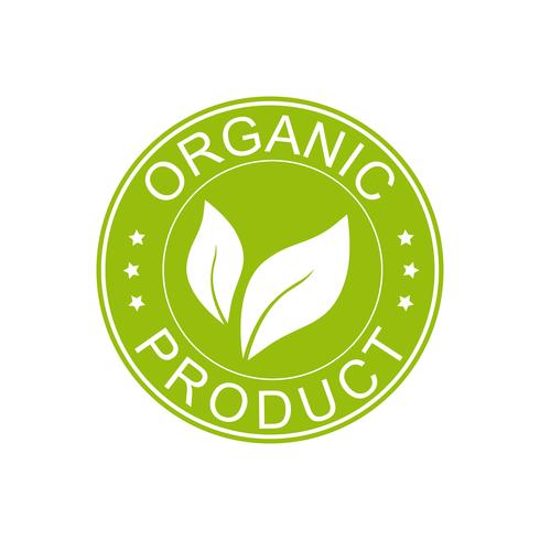 Organic Product icon.  vector