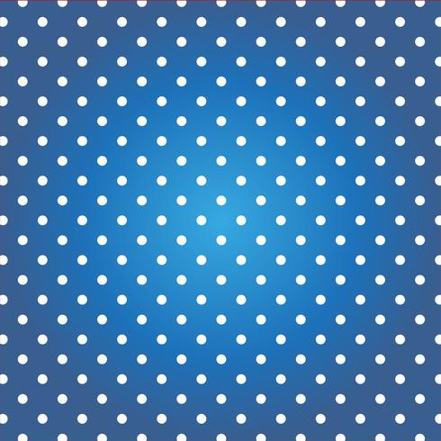 Blue background with white dots. vector