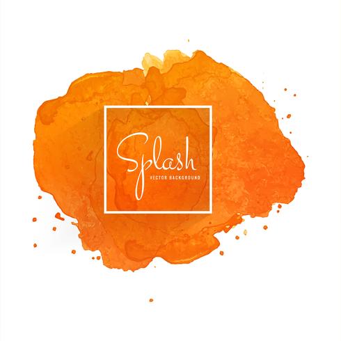 Splash colorful watercolor background vector