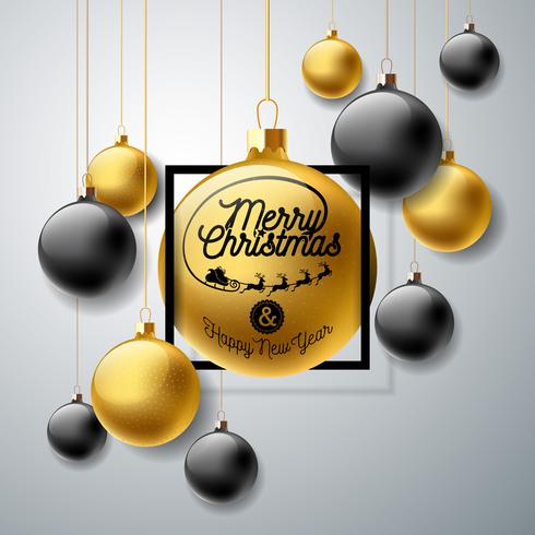 Merry Christmas Illustration vector