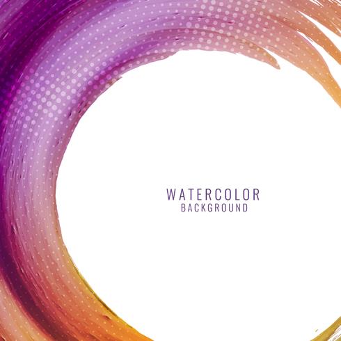 Abstract watercolor background vector