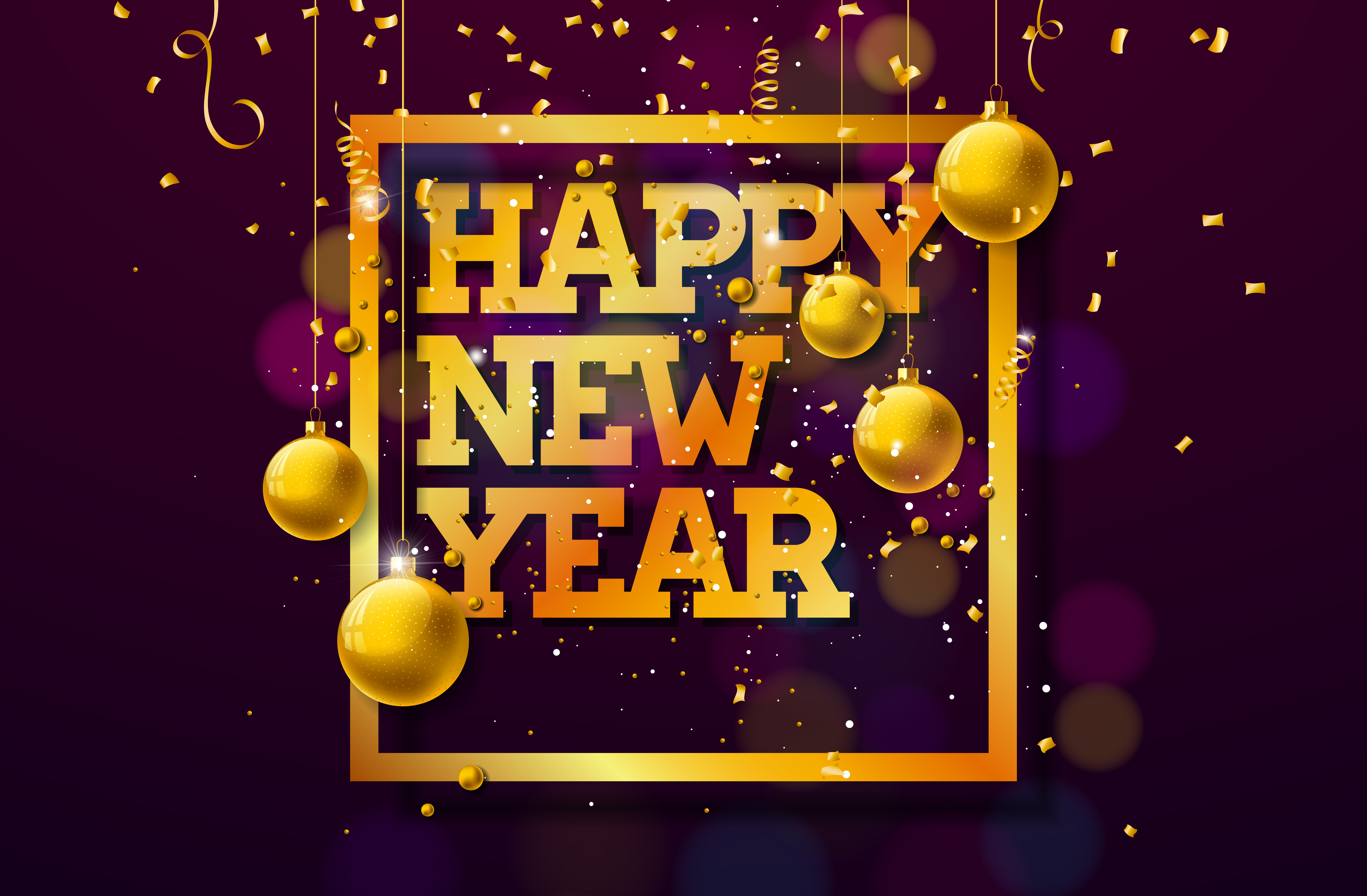 Happy New Year Illustration 336552 Vector Art At Vecteezy