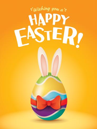 Happy Easter! vector