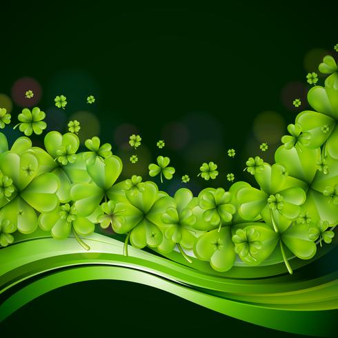 Saint Patrick's Day Background Design  vector