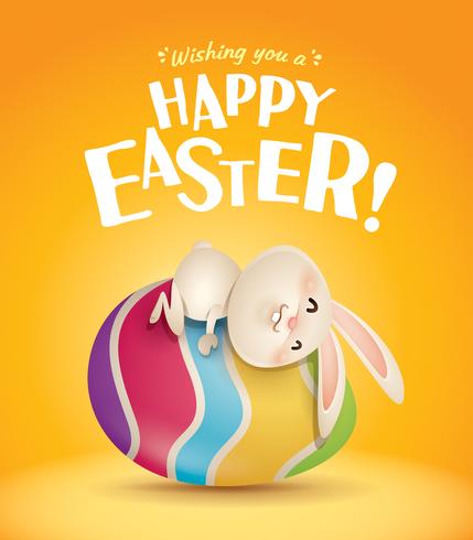 Happy Easter! vector