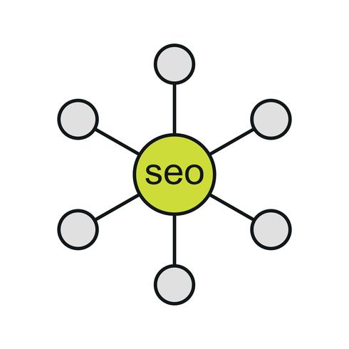 vector seo link icon 