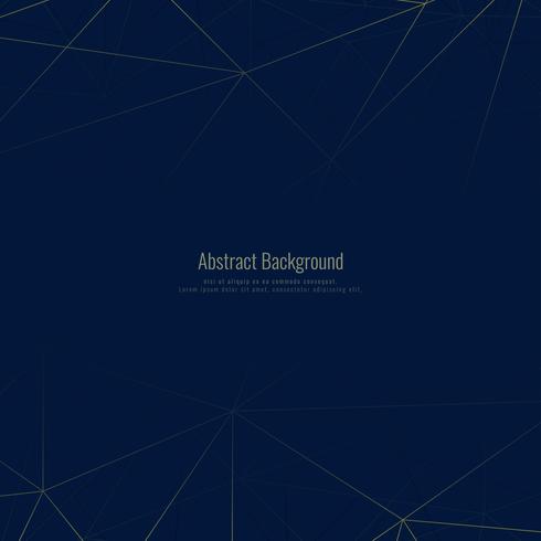 Abstract polygon lines background vector