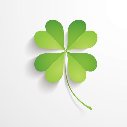 Four-leaf clover vector