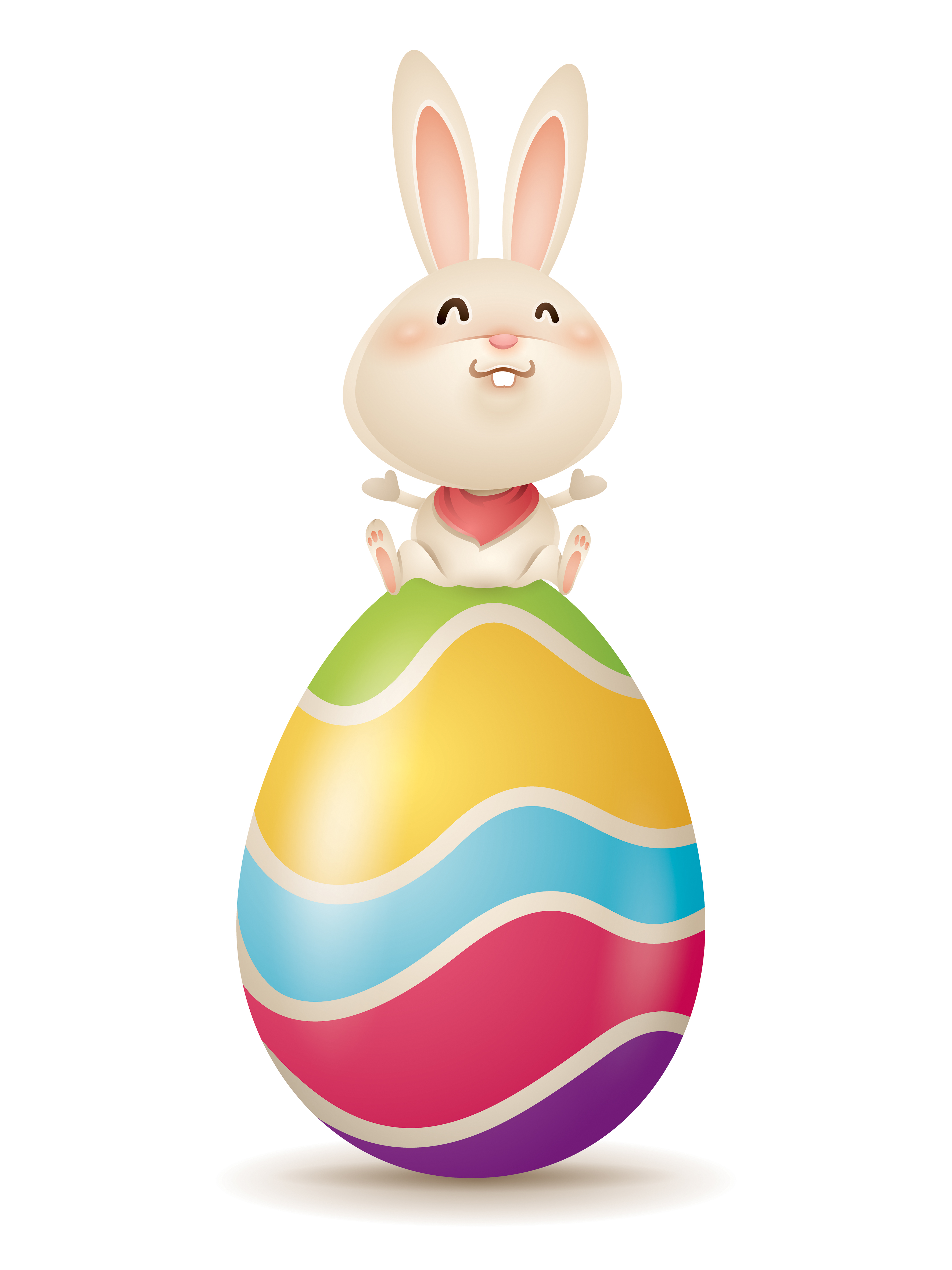 easter bunny and egg download free vectors clipart