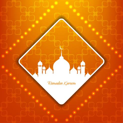 Abstract Eid Mubarak background vector
