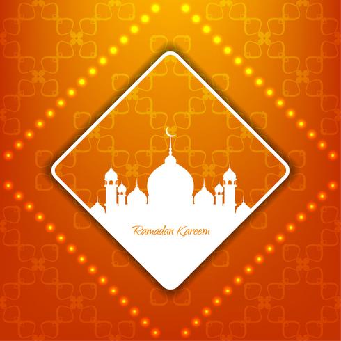 Abstract Eid Mubarak background vector