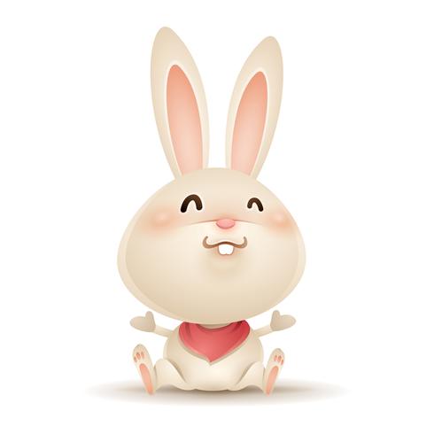 Easter bunny vector