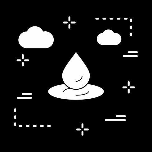 vector water drop icon 