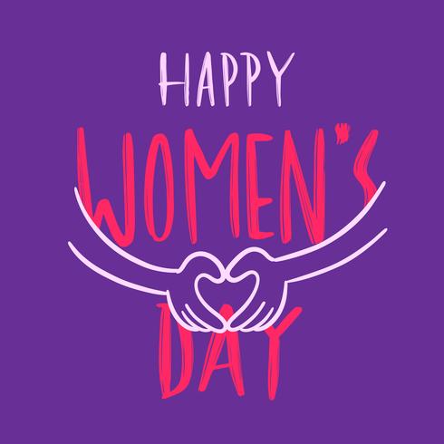 Happy Women Day vector