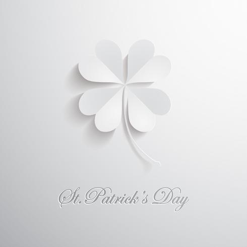 Four-leaf clover vector