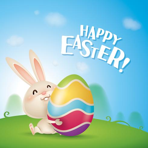 Happy Easter! vector