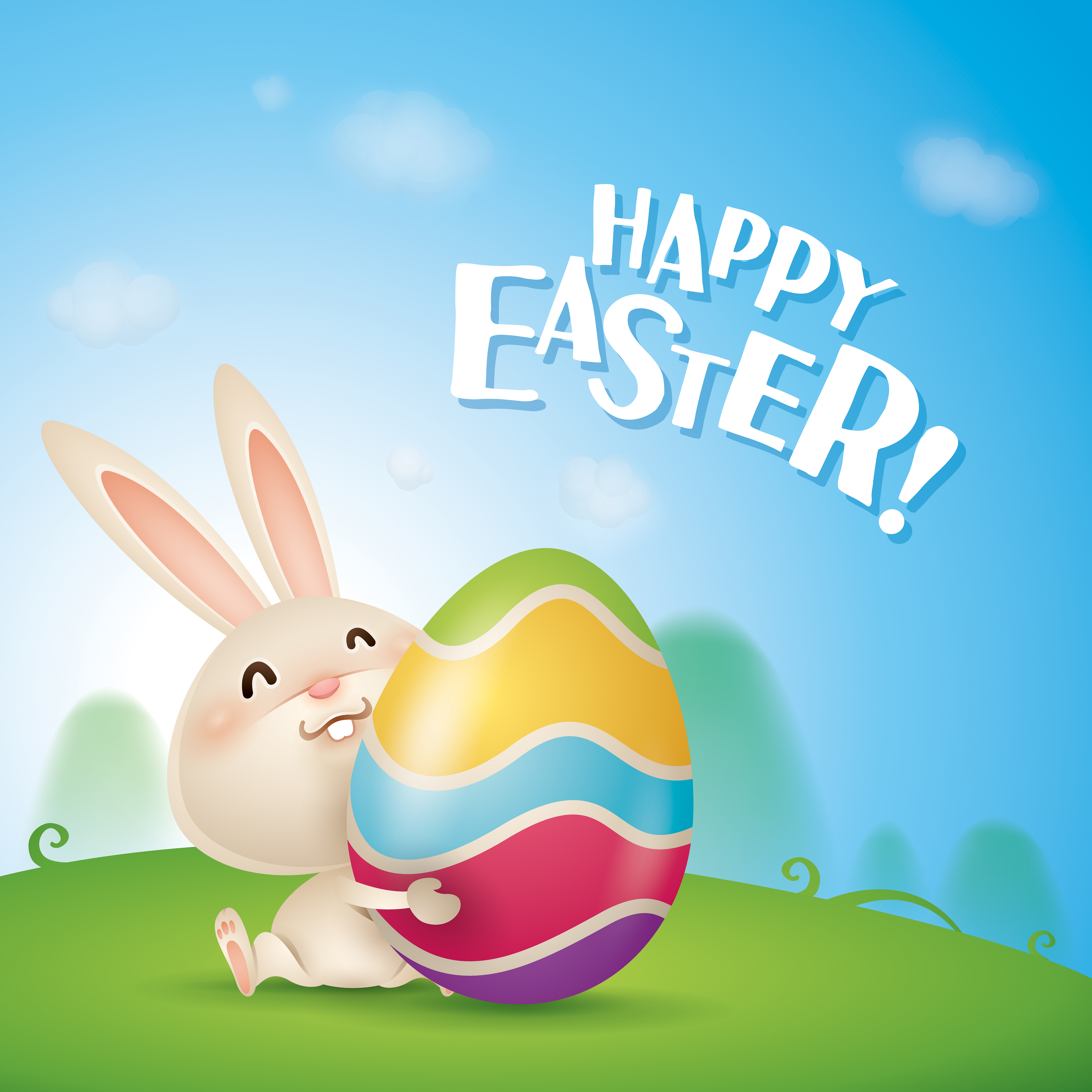 Download Happy Easter! - Download Free Vectors, Clipart Graphics ...