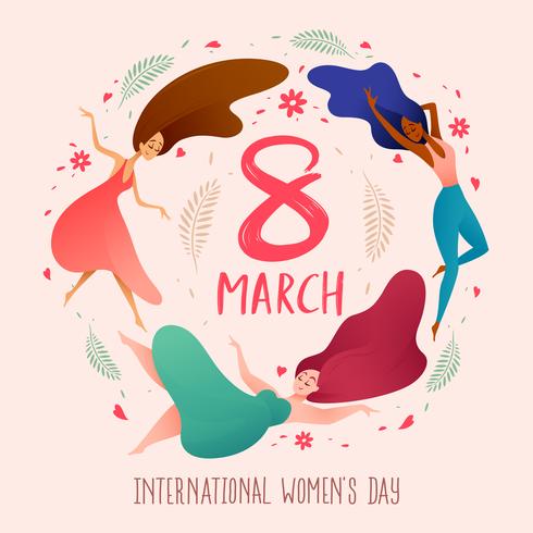 International Women Day vector
