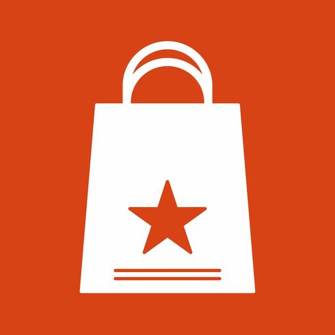 vector shopping bag icon