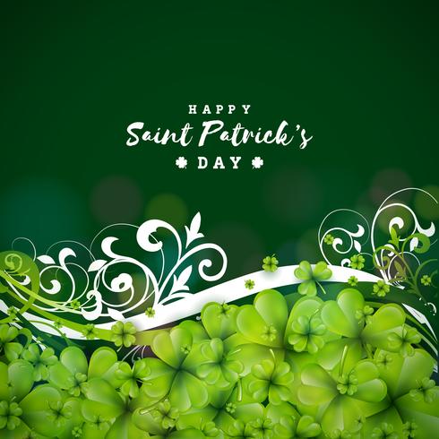 Diseño del fondo del día de San Patricio vector