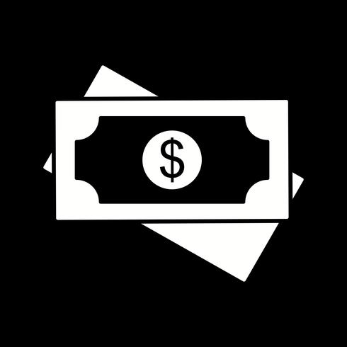 icono de dólar vector